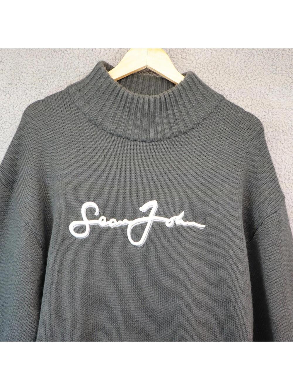 Sean John Collection Turtleneck Sweater 2XL Black